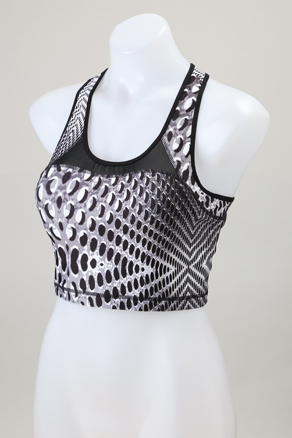 Ladies' Knitted Cropped Bra