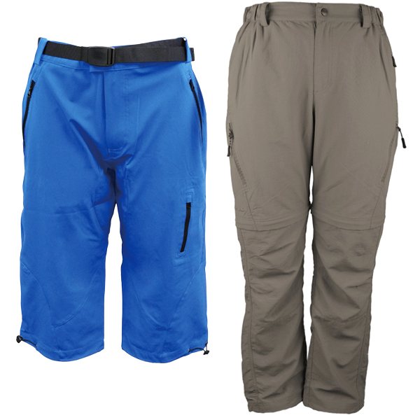 Nylon/Polyester Stretched Trekking Pants