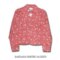 BANDANA PRINTED JACKETS
