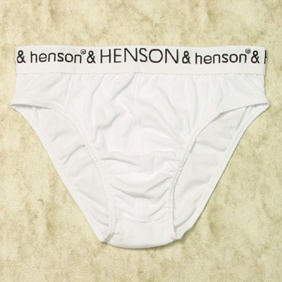 Men's 100% Cotton Knitted Brief - With Jacquard Elastic Waistband