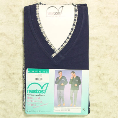 Men's 100% Cotton Knitted Pyjama