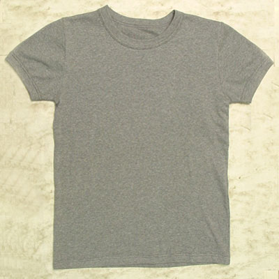 Men's 100% Cotton/Elastan Knitted T-Shirt