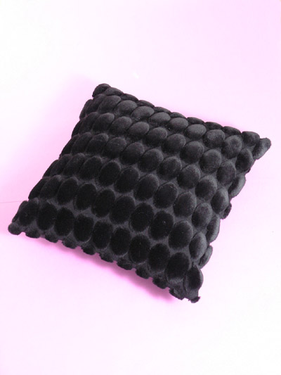 Faux fur cushion