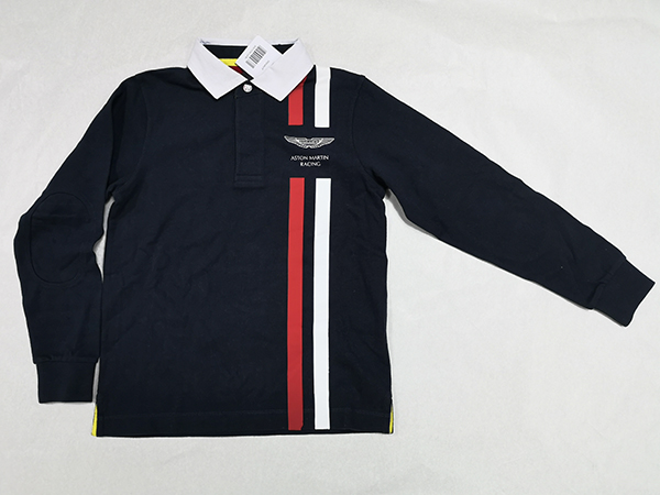 Boy's 100% Cotton Knitted Polo Shirt