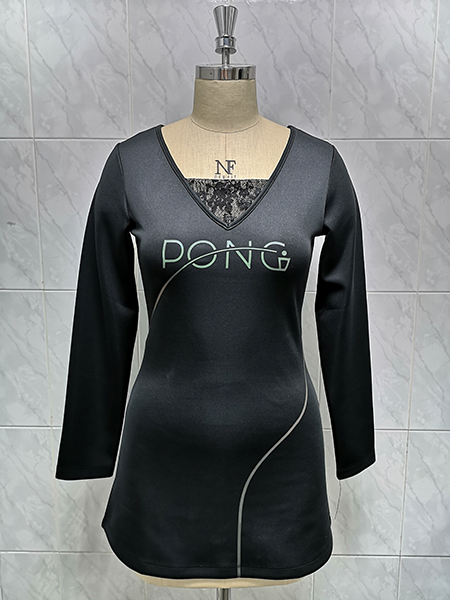 Ladies' 100% Polyester Knitted Top
