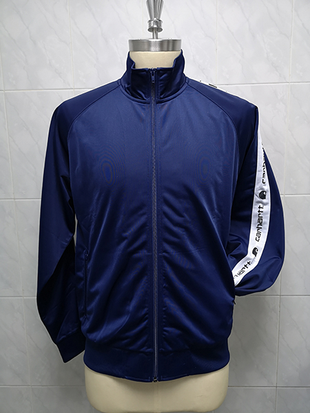 Men's 100% Polyester Knitted Jacket