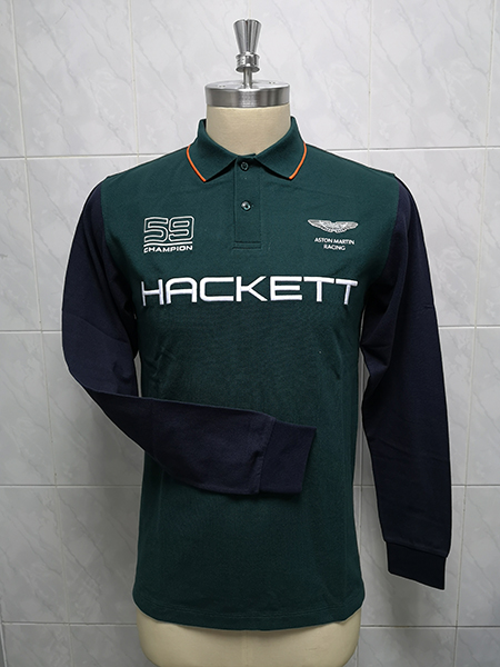 Men's 100% Cotton Knitted Polo Shirt