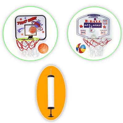 Basketball Board Set with Pump