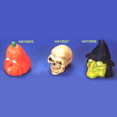 6 inches Halloween Foam Heads
