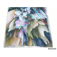 Splash Pattern Print Woven Scarf