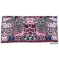 Animal Print Woven Scarf
