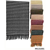 Woven Checker Scarf