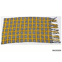 Knitted Checker Scarf