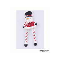Snow Man Brooch