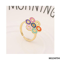 Epoxy Ring Circule Pattern