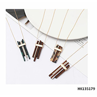 Colorful Citrin Stone Jewelry Metal Alloy Necklace