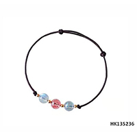 Charm Jewelry Wax Rope Bracelet