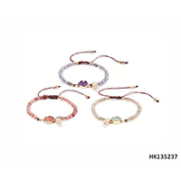Colorful Citrin Stone Jewelry Bracelet