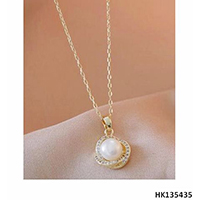 Statement Fashion Crystal Jewelry Metal Alloy Necklace