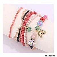 Fashion Jewelry Plastic Beads Bracelet