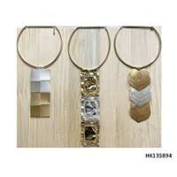 Fashion Multi Alloy Metal Pendant Necklace