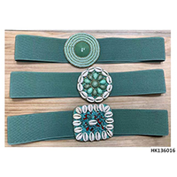 Fashionable Jewelry Plastic Beads Shell Parts Knitted Belt