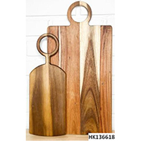 Wooden Cutting Board with Handle
