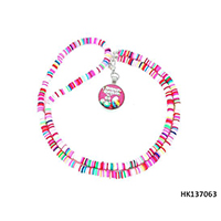 Easter Egg & Rabbit Series Plastic Parts Necklace