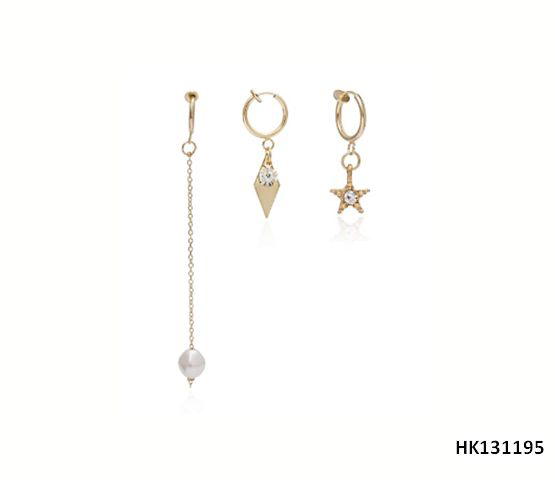 Hoop Earrings + Pin Earrings Set