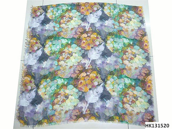 Animal Print Woven Scarf