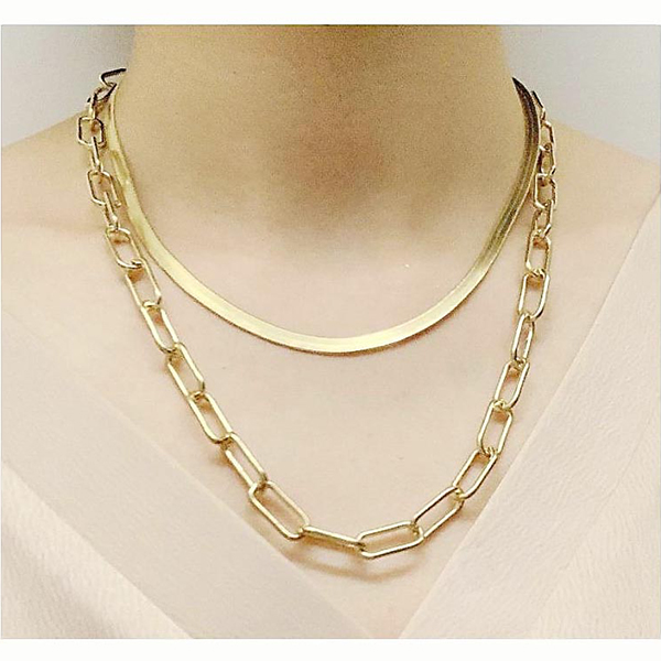 Two Chains Necklace