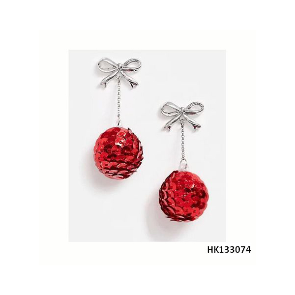 Xmas Ball Earrings
