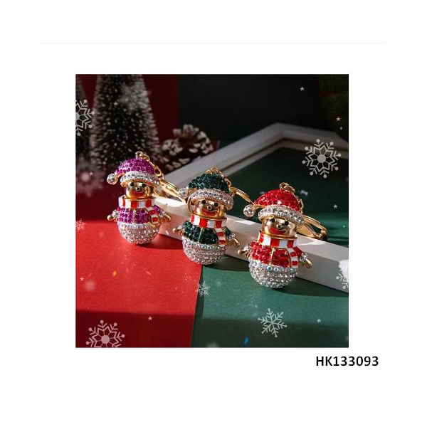 Xmas Snow Man Key Chain