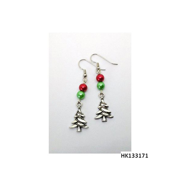 Xmas Tree Eariings