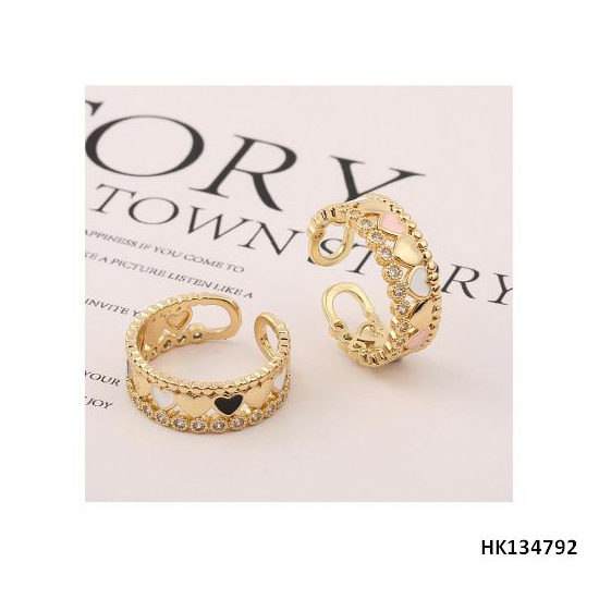 Epoxy Ring with Heart