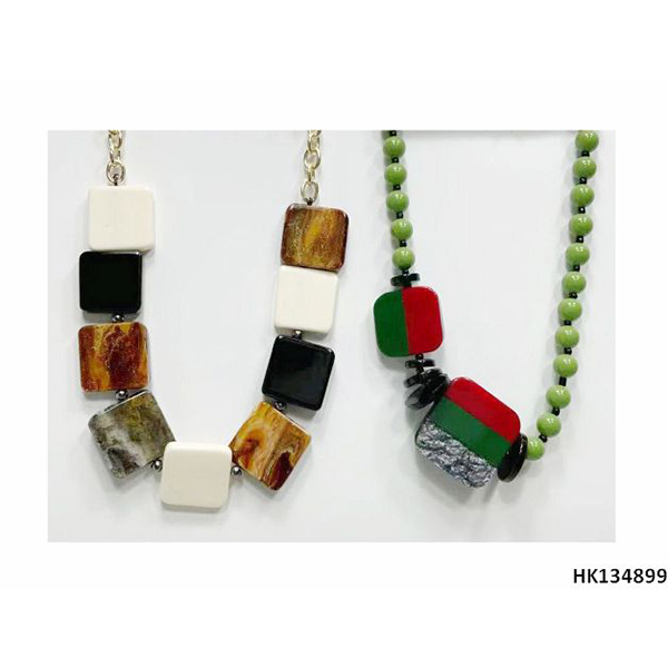 Beads, Acrylic Part Necklace