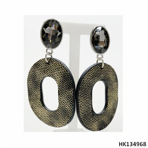 Statement Fashion Acrylic Parts Drop Earring