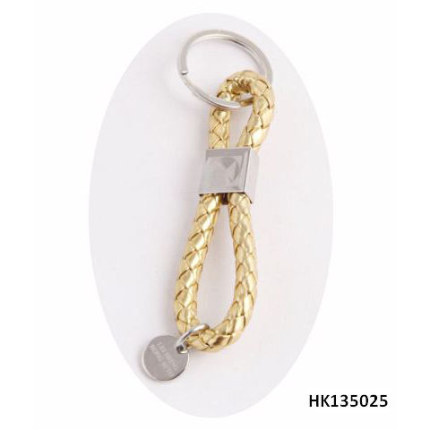 Fashion Metal Rope Key Chain with Coin