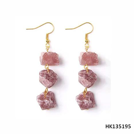 Colorful Citrin Stone Jewelry Drop Earring
