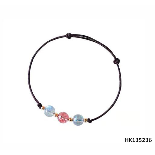 Charm Jewelry Wax Rope Bracelet