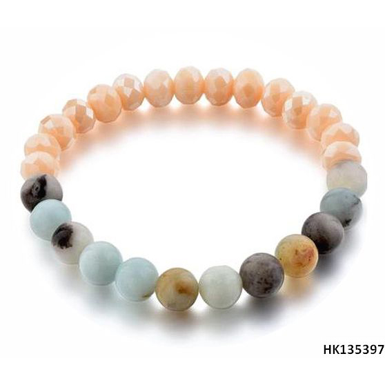 Fashionable Fidget Jewelry Glass Beads Bracelet