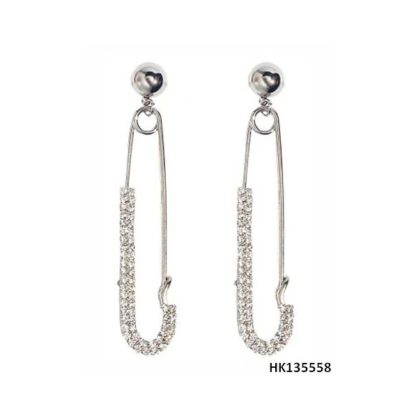 Charm Crystal Jewelry Metal Alloy Drop Earring