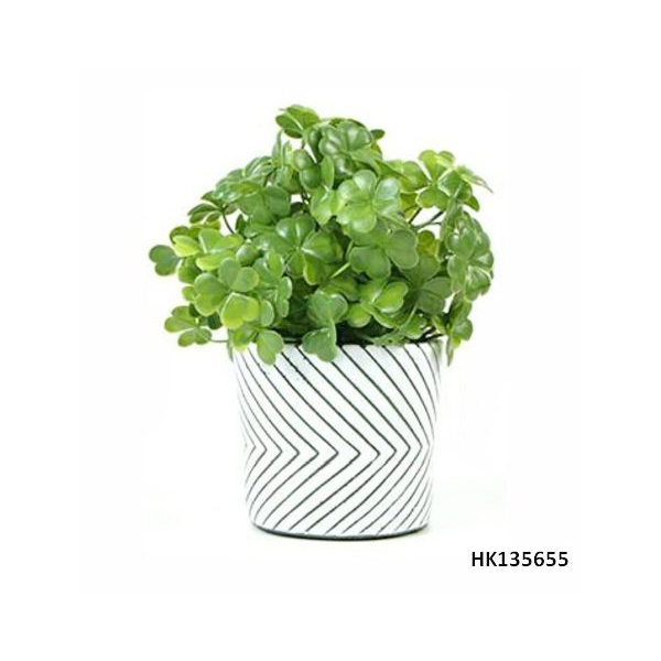 Artificial Potted Plant Table