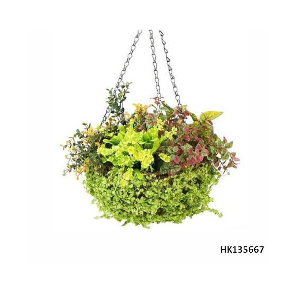 Artificial Hanging Moss Basket