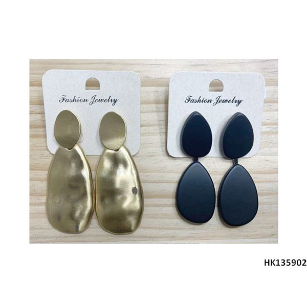 Charm Alloy Metal Drop Earring