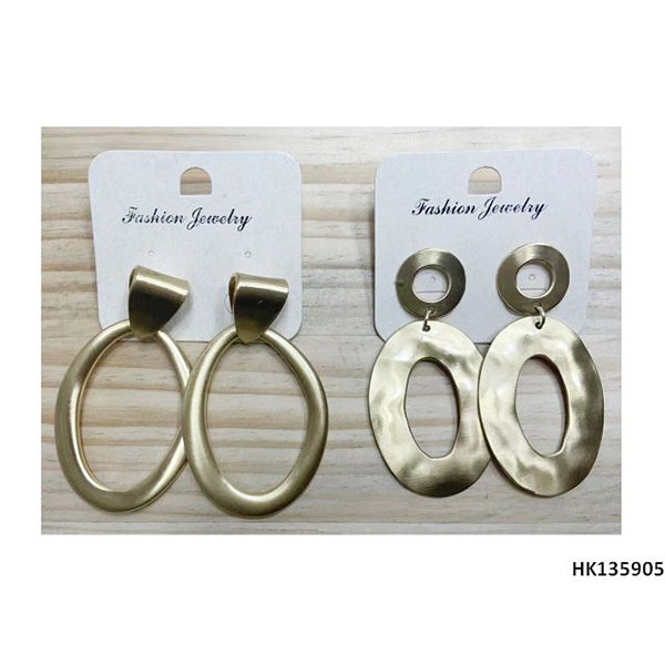 High Quality Alloy Metal Drop Earring