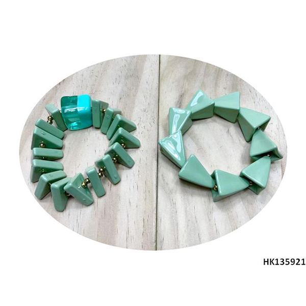 Charm Jewelry Plastic Beaded Glass Beads Bracelet