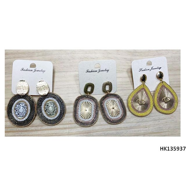 Fashion Jewelry Metal Alloy Drop Earring