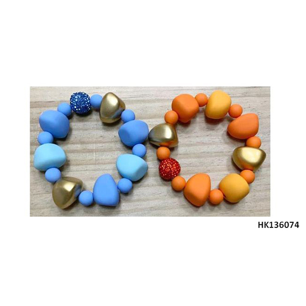 Charm Jewelry Plastic Beaded Glass Beads Bracelet
