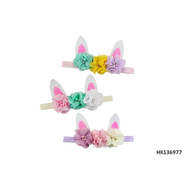 Easter Rabbit Series Crystals and Polyester Head Band